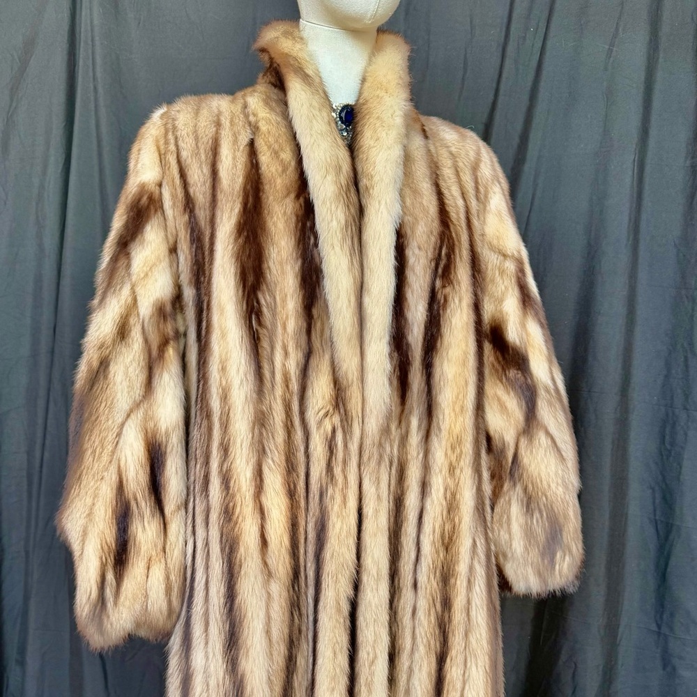 Vintage Fitch Fur Full Length Coat